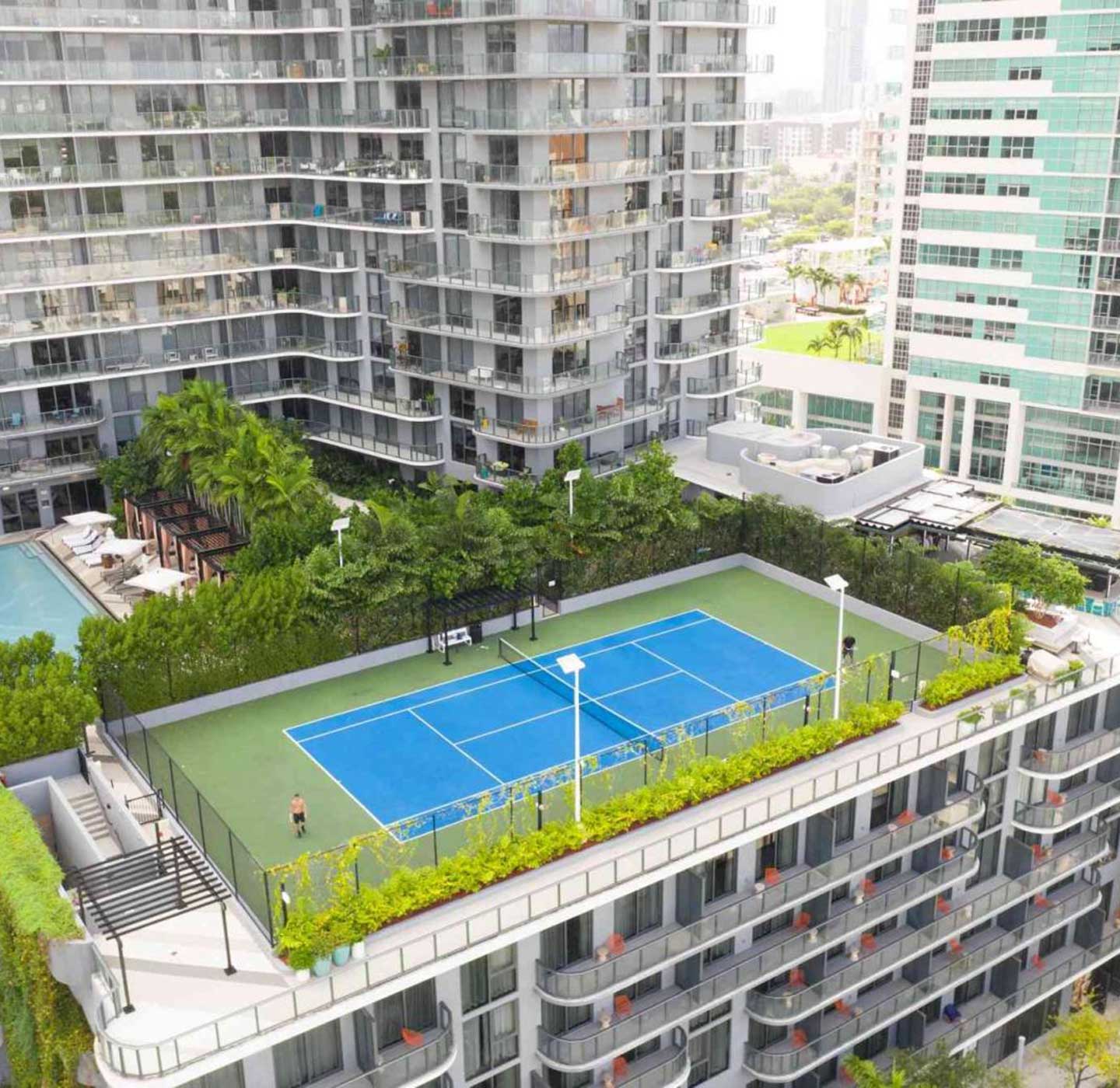 Court de tennis | Hyde Midtown Miami