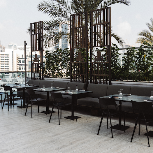 Hyde Dubai Katsuya Terrasse extérieure